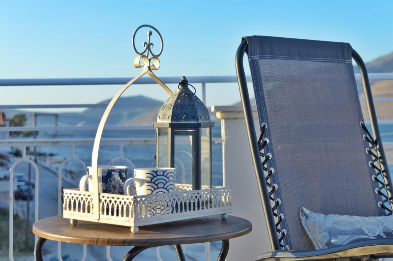 Appartamento La Maison Bleue Lixouri Esterno foto
