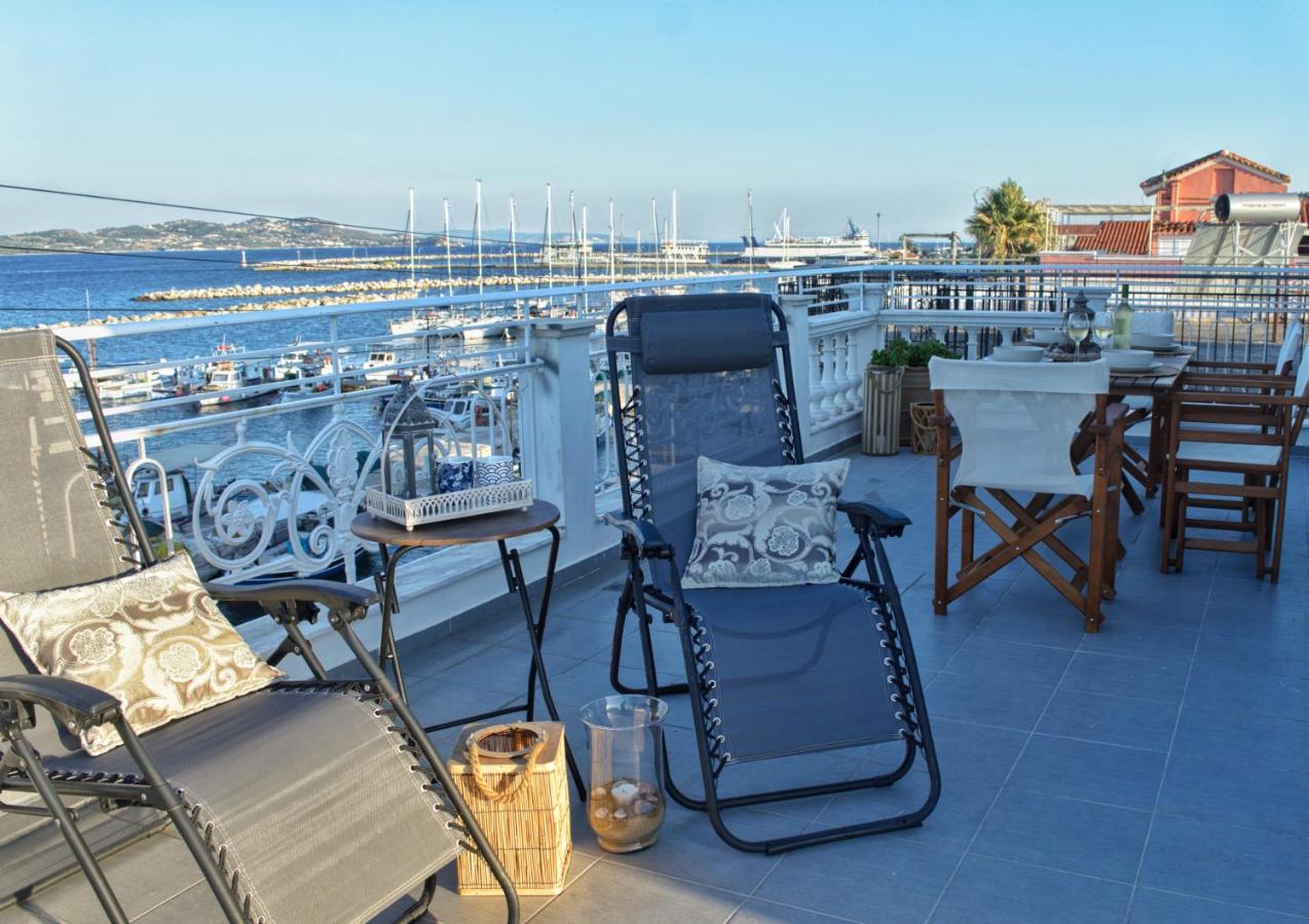 Appartamento La Maison Bleue Lixouri Esterno foto